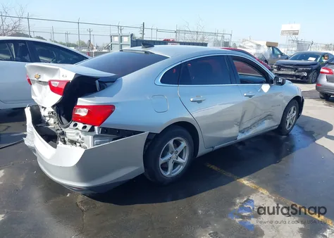 2016 Chevrolet Malibu Ls из США, поврежденный, VIN 1G1ZB5ST3GF208282